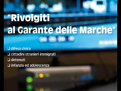 Spot Ombudsman delle Marche - Pupi Avati
